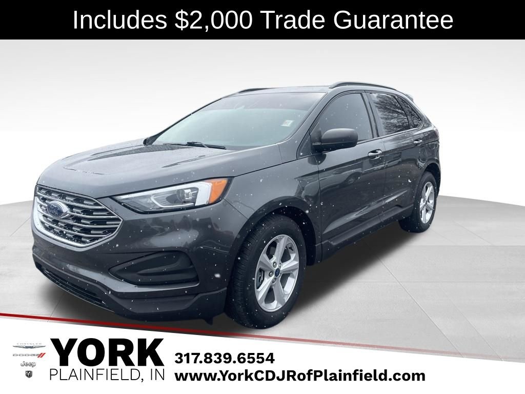 Gray 2020 Ford Edge SE FWD SUV / Crossover Front-Wheel Drive 8-Speed Automatic