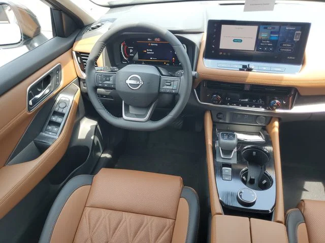 New 2026 Everest White Pearl TriCoat / Super Black Two-tone Nissan Platinum image 8