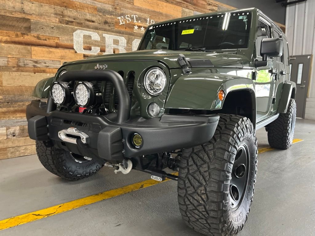 Used 2014 Black Clearcoat Jeep Unlimited Rubicon image 17