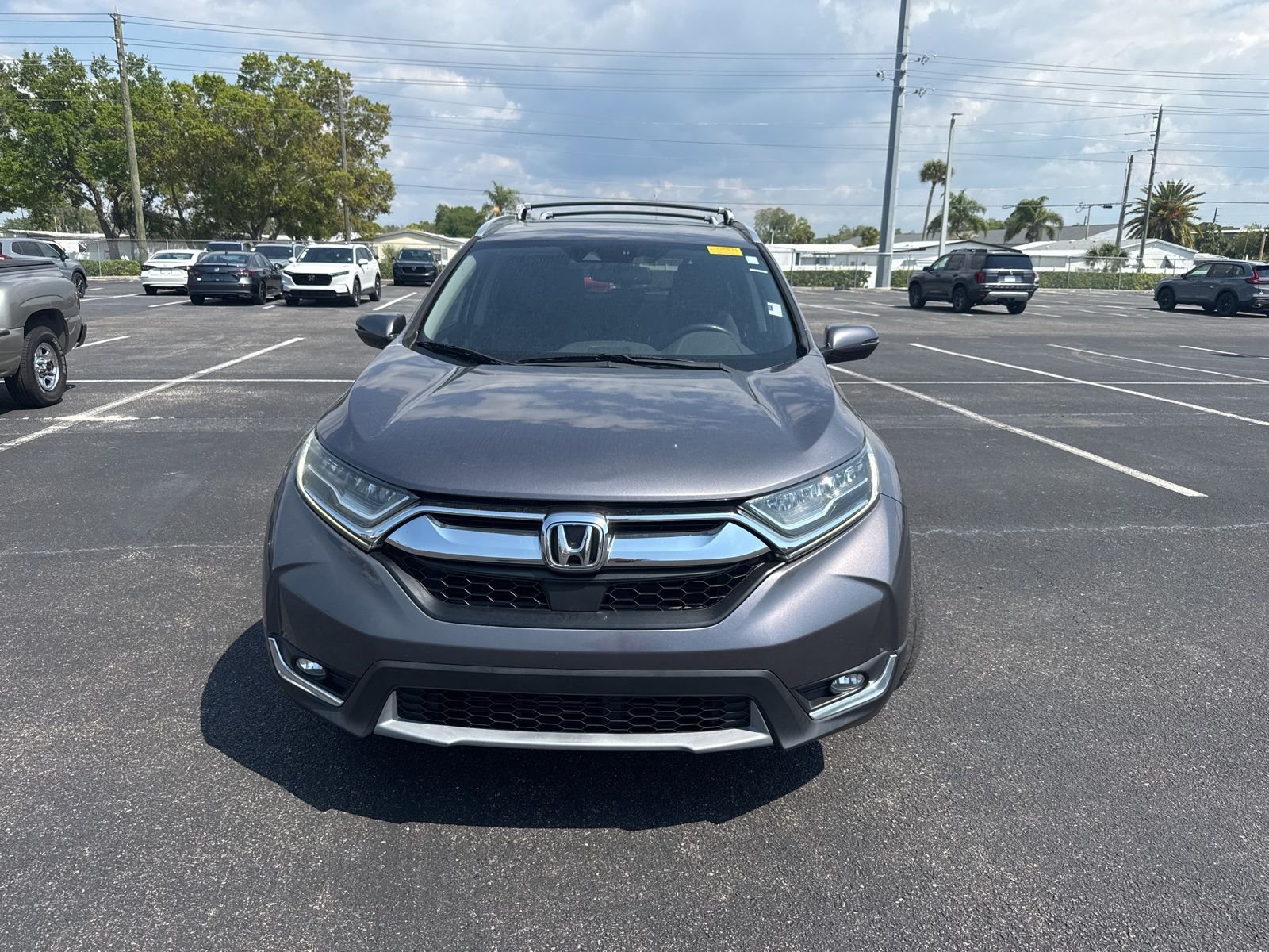 Used 2018 Honda CR-V Touring with VIN 7FARW1H92JE034219 for sale in Port Richey, FL