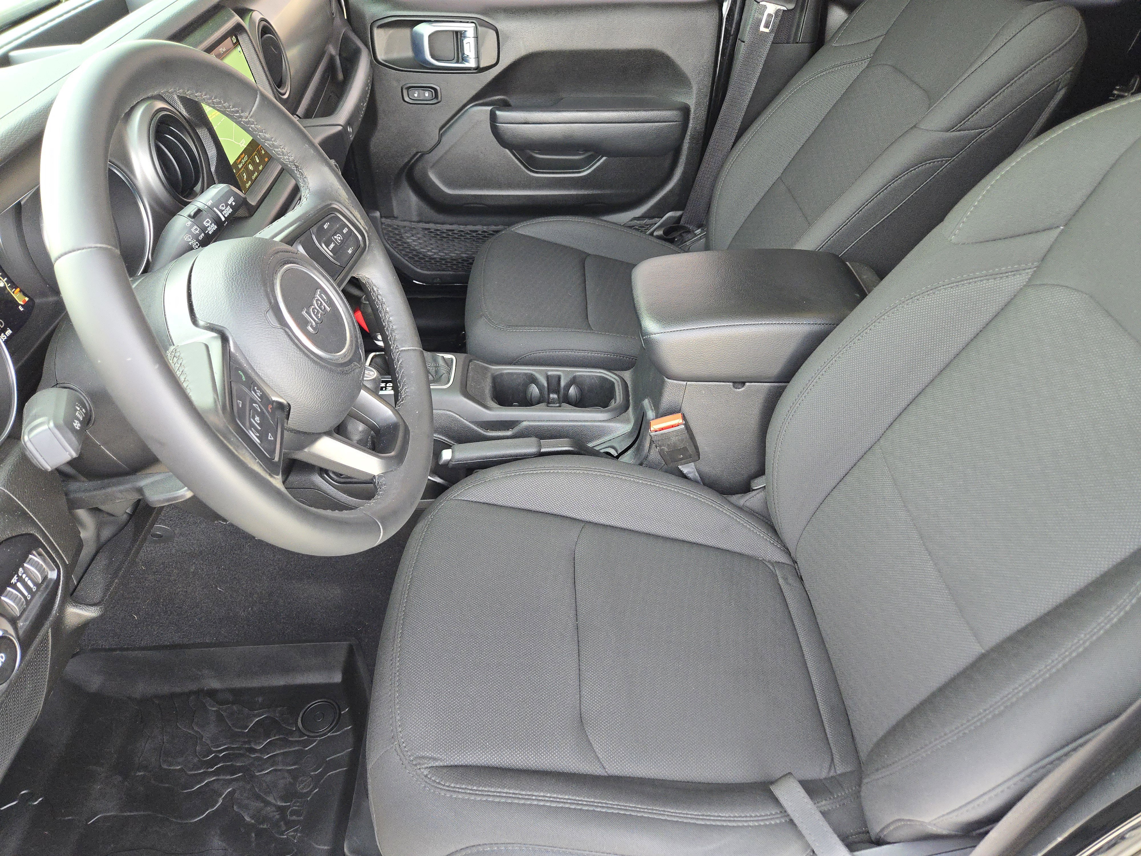 Used 2022 Black Clearcoat Jeep Unlimited Willys image 16