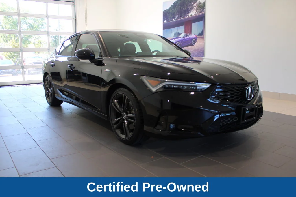 Used 2025 Black Acura A-Spec Tech Package image 2