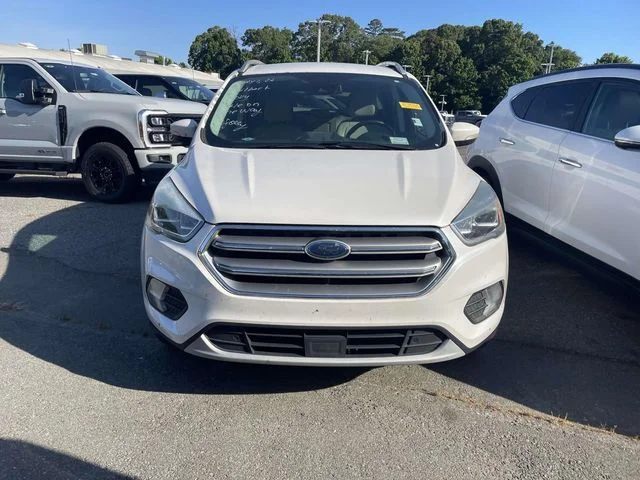 Certified 2017 Ford Escape Titanium with VIN 1FMCU0J9XHUB49479 for sale in Belmont, NC