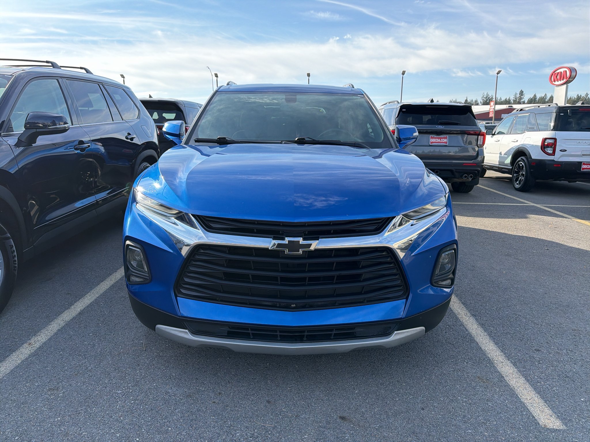Used 2019 Chevrolet Blazer 2LT with VIN 3GNKBGRS8KS596767 for sale in Coeur d'Alene, ID