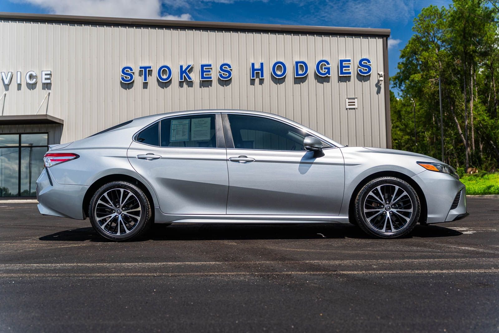 Certified Used 2019 Silver Toyota SE image 8