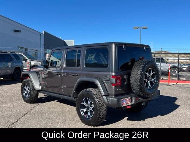 Used 2021 Gray Jeep Unlimited Rubicon image 3