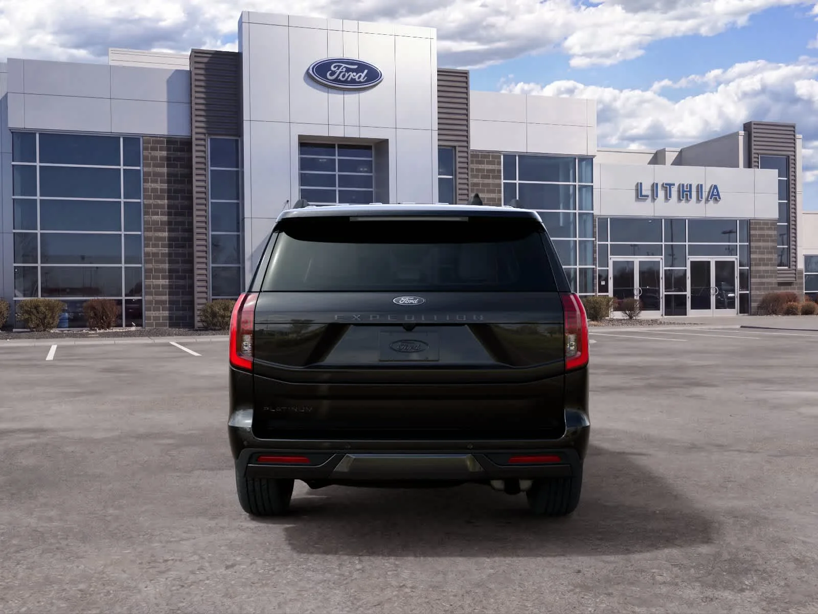 New 2027 Agate Black Metallic Ford Platinum image 7