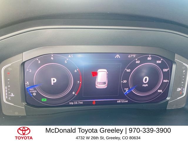 Used 2019 Silver Volkswagen SEL Premium image 15