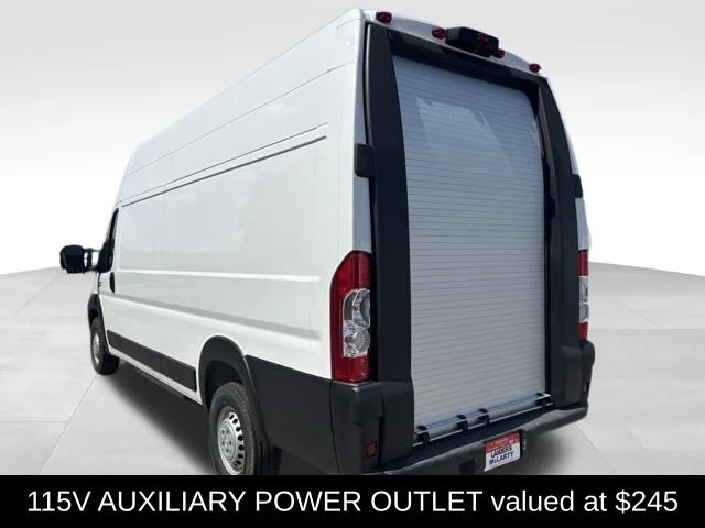 New 2025 Bright White Clear-Coat Exterior Paint RAM STEP VAN SHR image 4