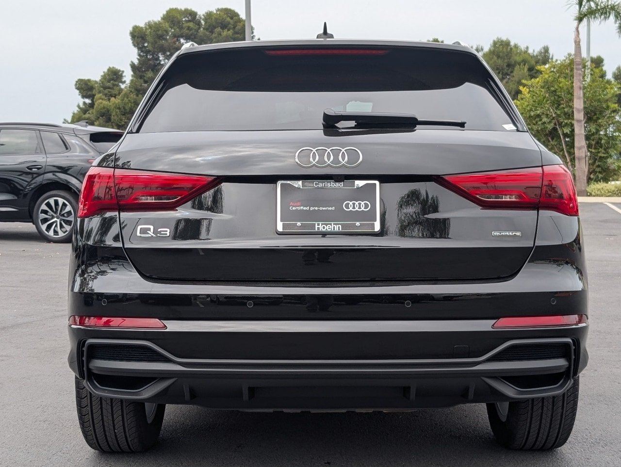 Certified Used 2025 Black Metallic Audi Premium image 12