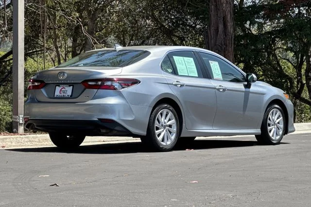 Certified Used 2023 Silver Toyota LE image 4