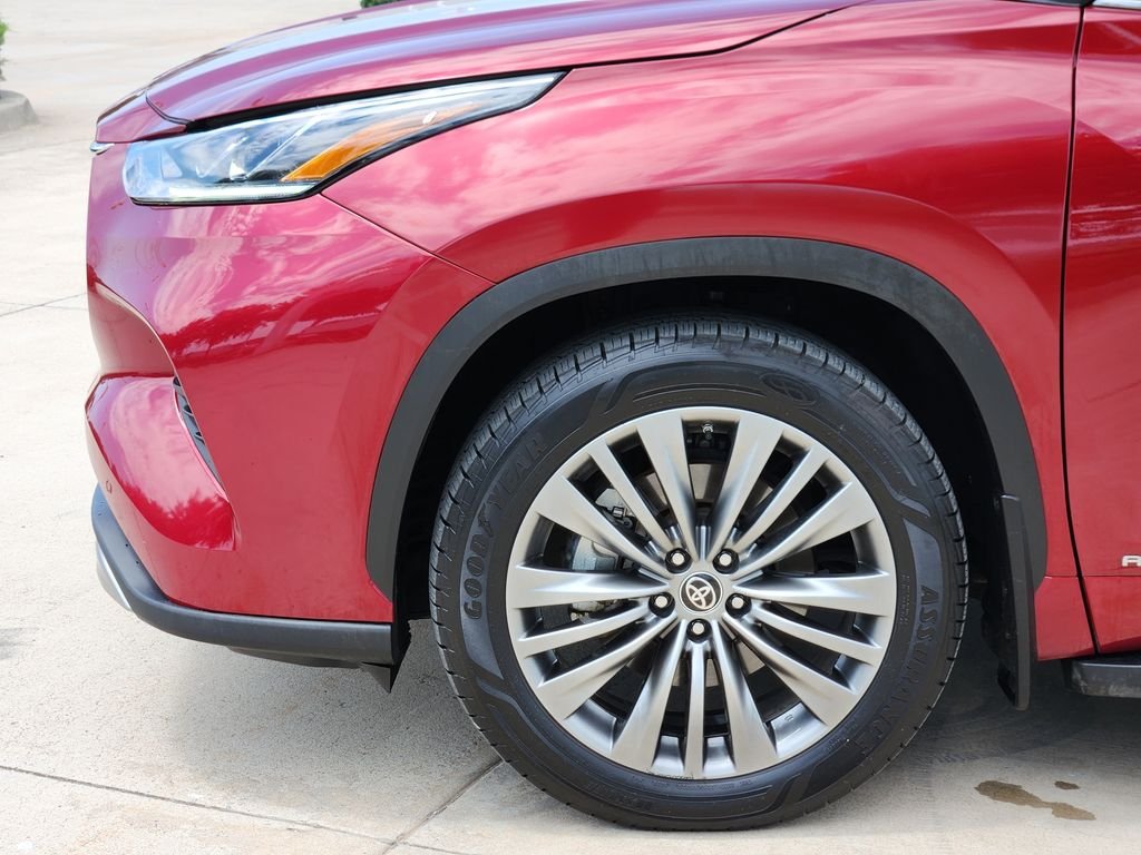 Used 2021 Red Toyota Platinum image 8