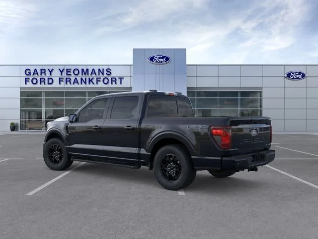 New 2026 Agate Black Metallic Ford XLT image 4