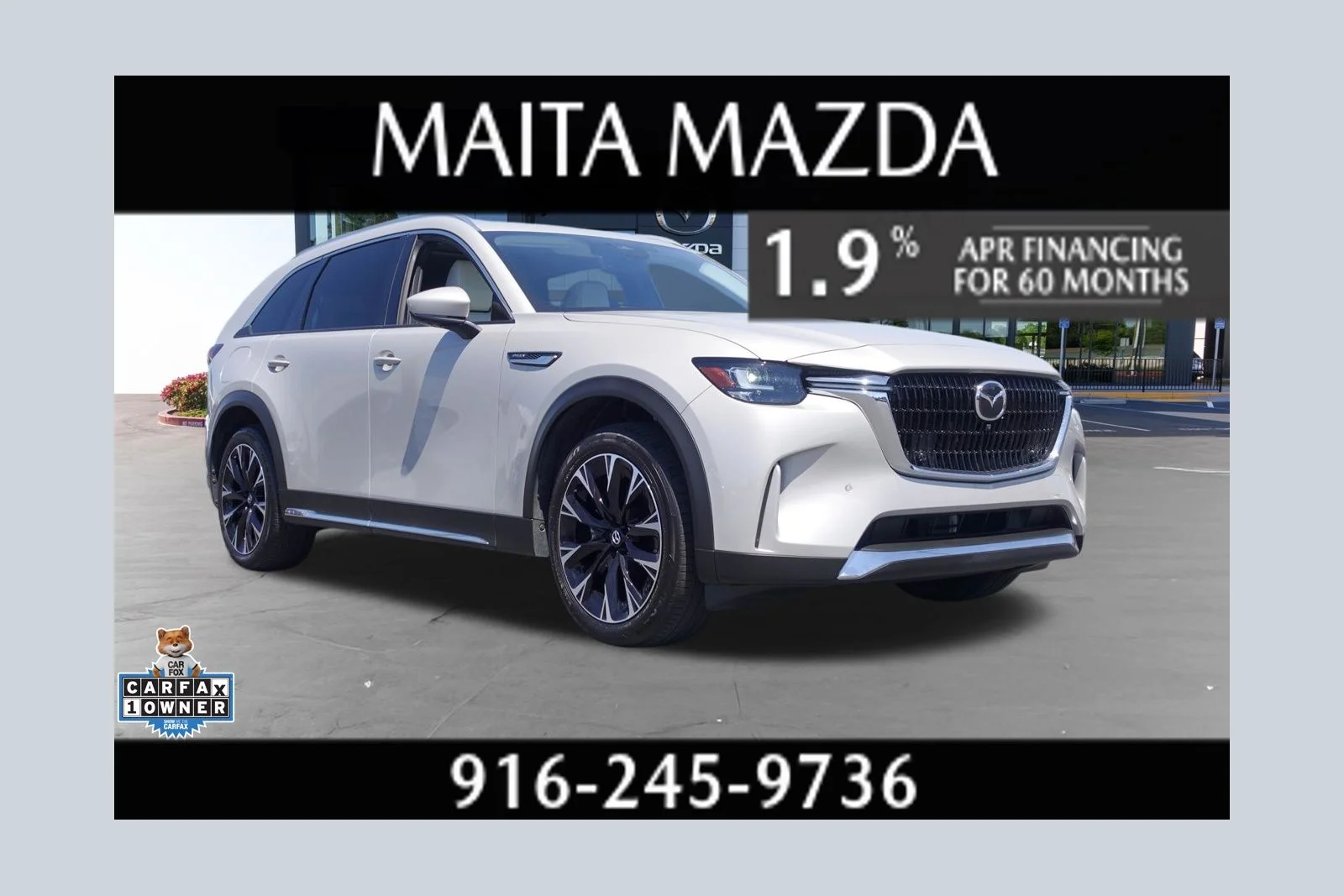 Certified Used 2024 Platinum Quartz Mazda Premium Plus image 1