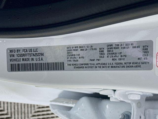 New 2026 Bright White Clearcoat RAM BIG HORN image 31