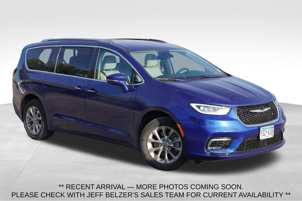 Used 2021 Blue Chrysler Touring L image 1