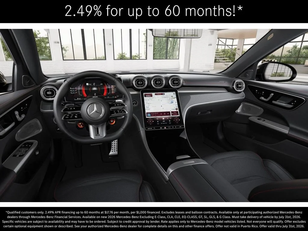 New 2026 MANUFAKTUR Alpine Grey Mercedes-Benz AMG® C 43 4MATIC Sedan image 45