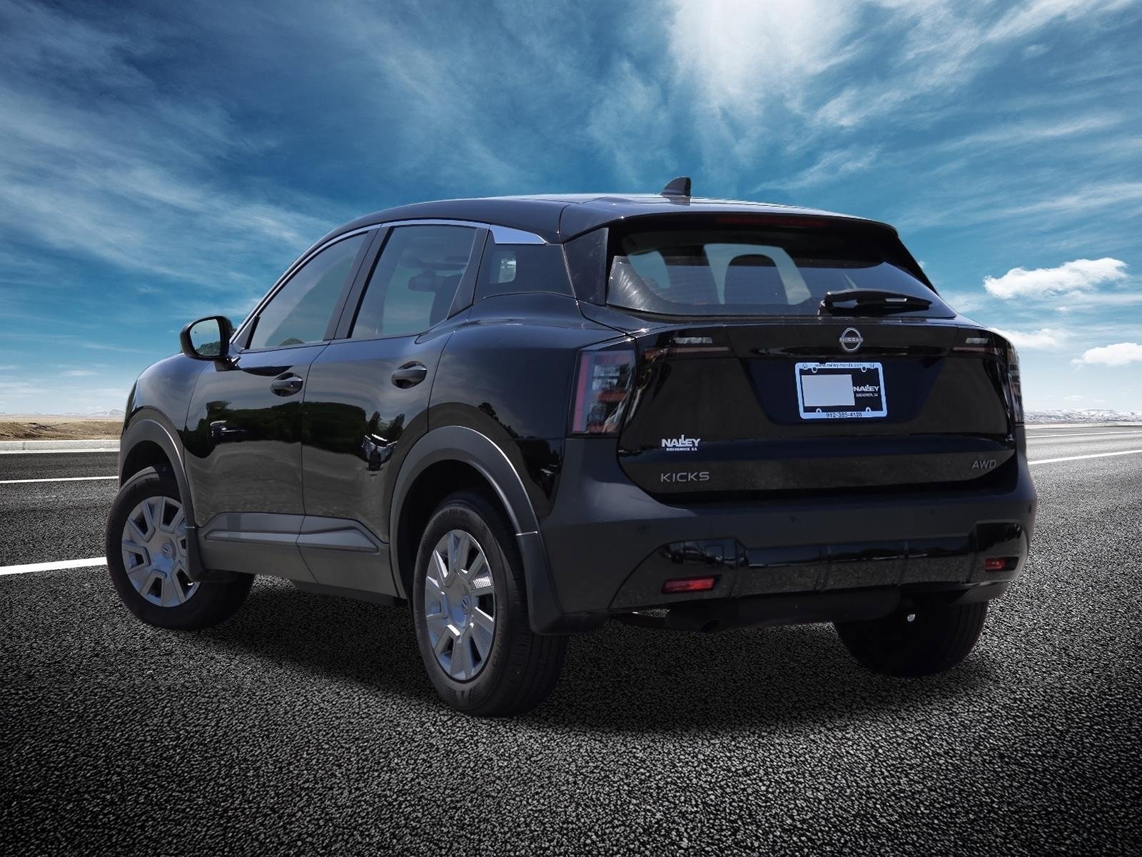 Used 2025 Super Black Nissan S AWD image 14