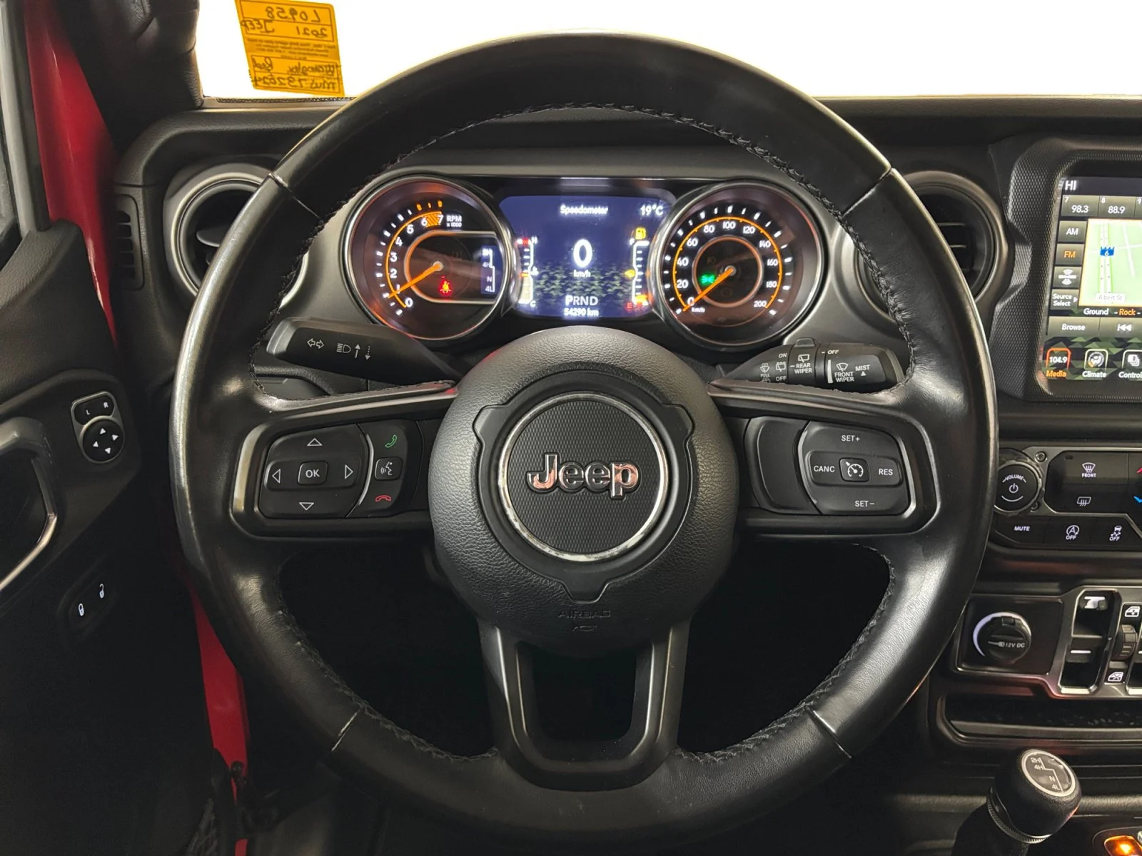Used 2021 Firecracker Red C/C Jeep Unlimited Sport image 13