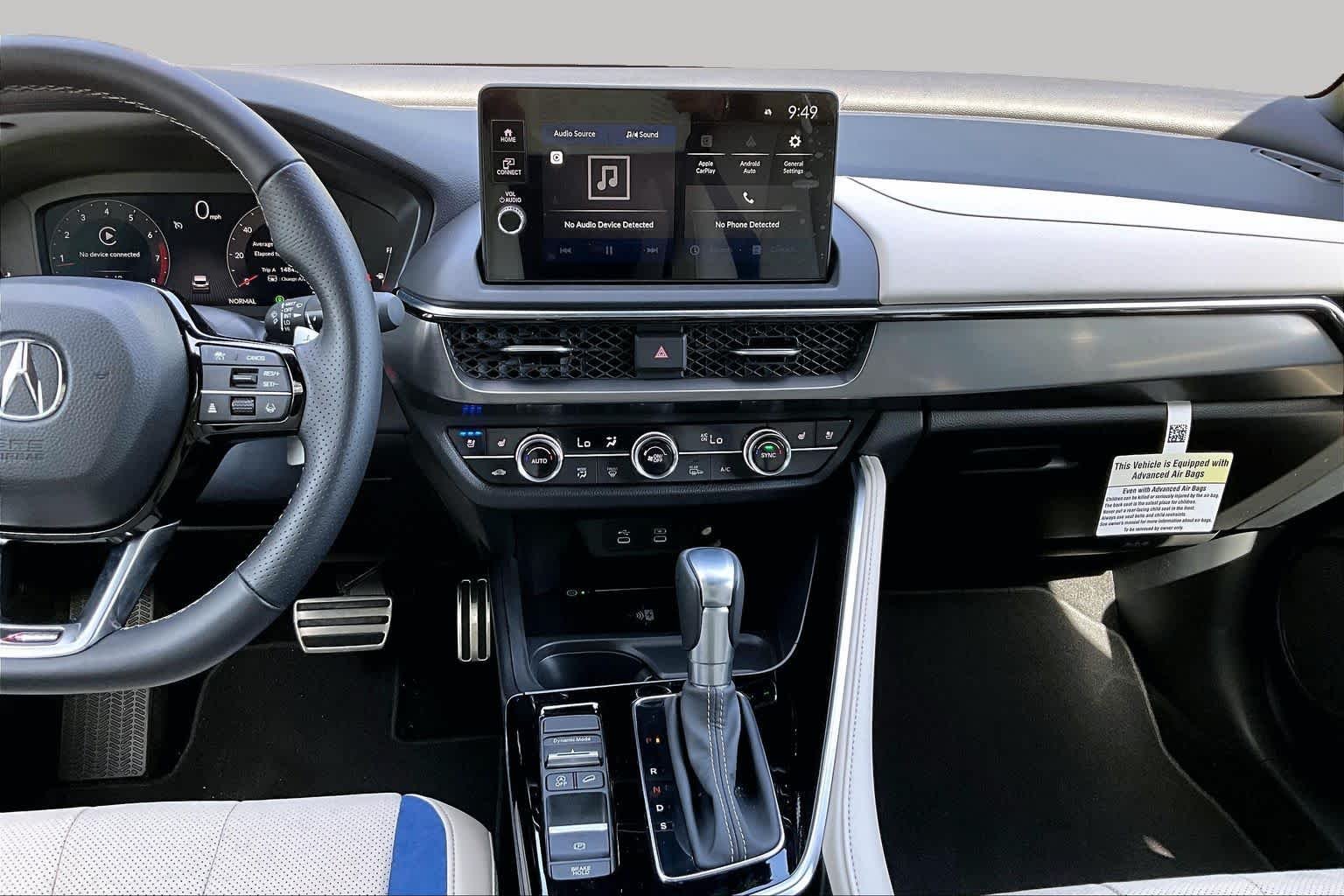 Used 2025 Platinum White Pearl Acura w/A-Spec Package image 7