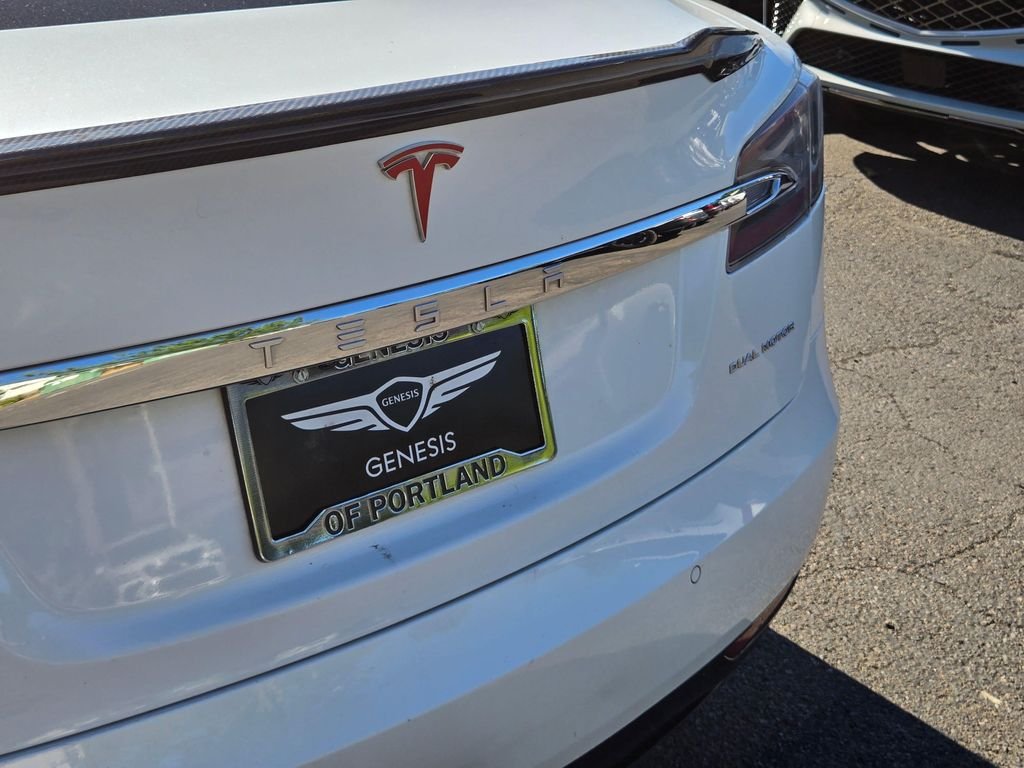 Used 2020 Pearl White Multi-Coat Tesla  image 14