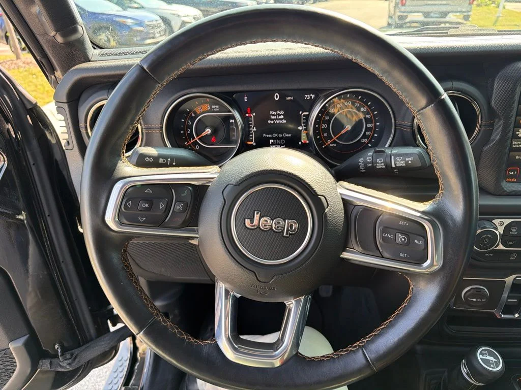 Used 2021 Black Jeep Unlimited Sahara High Altitude image 15