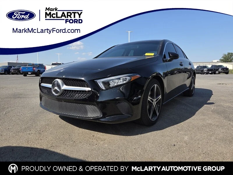 Used 2022 BLACK MERCEDES-BENZ A 220 4MATIC® SEDAN image 1