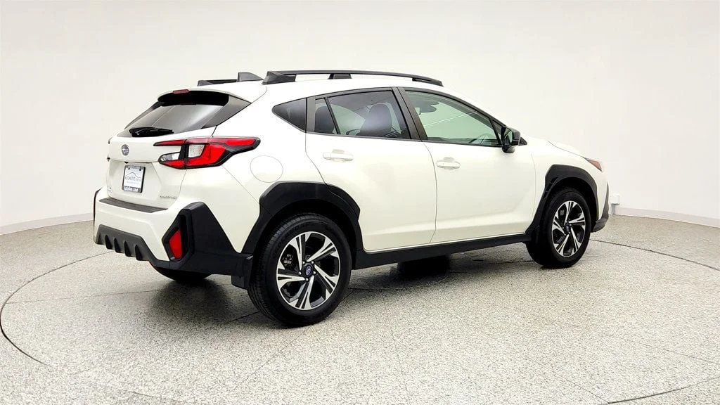 Used 2024 Crystal White Pearl Subaru Premium AWD w/ BSD, Moonroof & All-Weather Pkg image 5