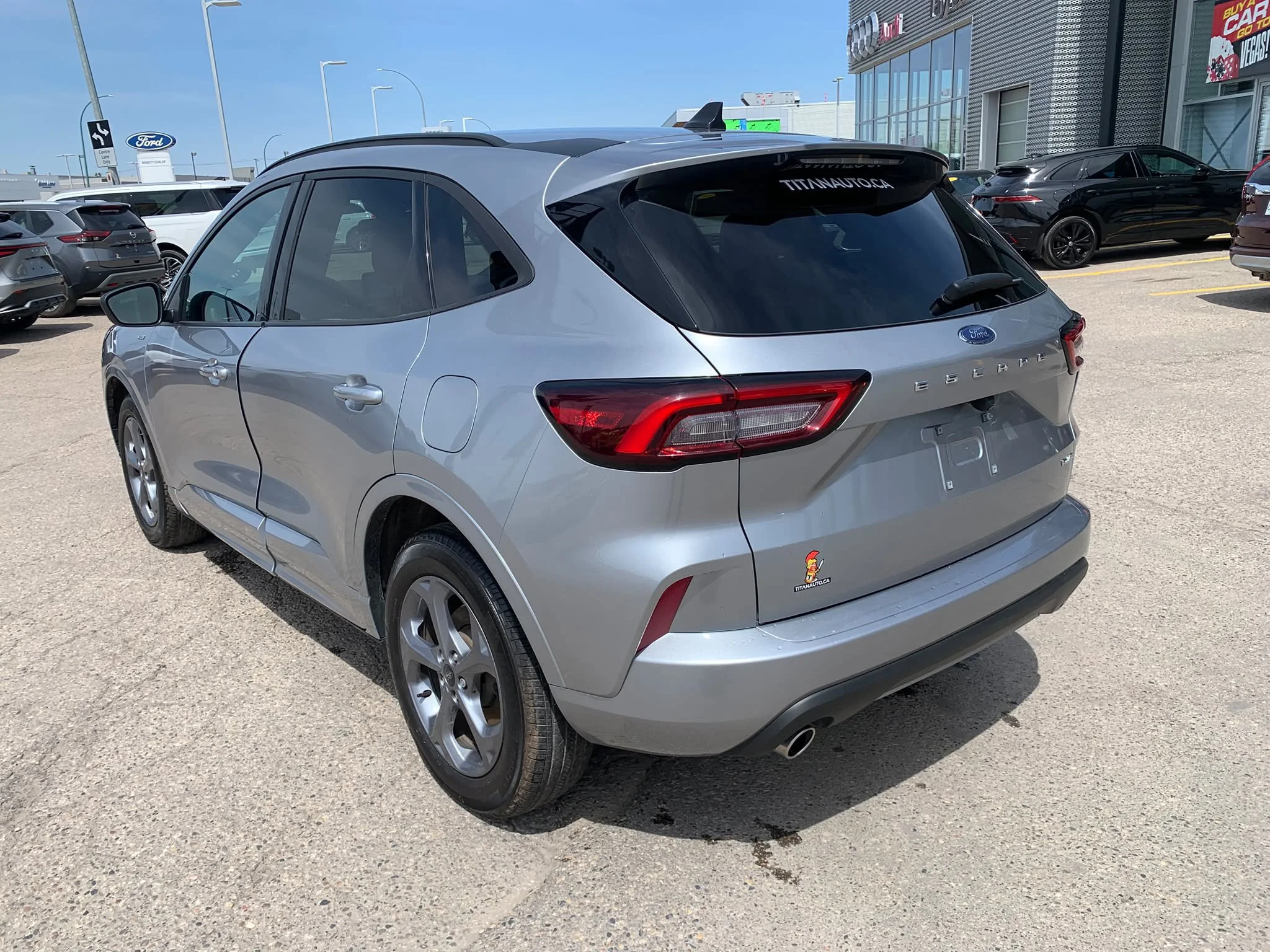 Certified Used 2023 Iconic Silver Metallic Ford ST-Line AWD*Remote Start | Htd Seats | Htd Wheel | Blind Spot Detection | Lane Keep Assist | CarPlay image 11