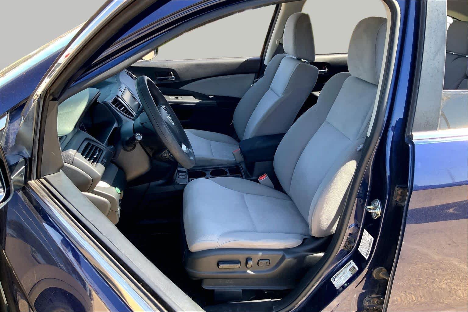 Used 2015 Obsidian Blue Pearl Honda EX image 8