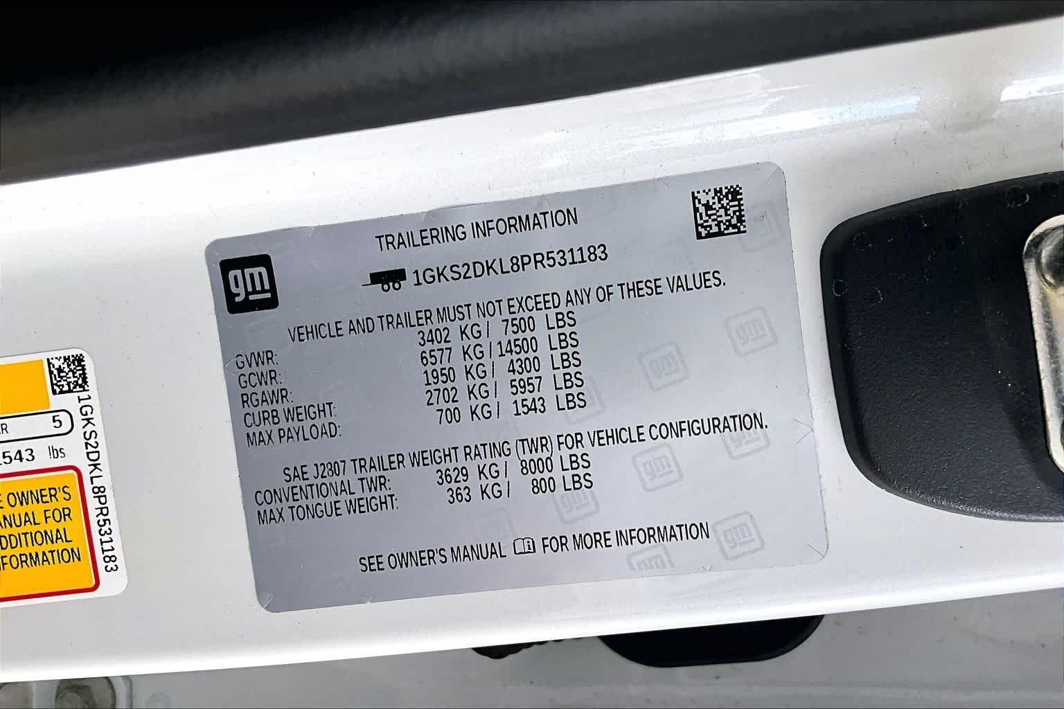 Certified Used 2023 White Frost Tricoat GMC Denali image 32