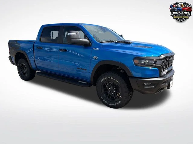 New 2026 Hydro Blue Pearl-Coat Exterior Paint RAM Rebel image 7