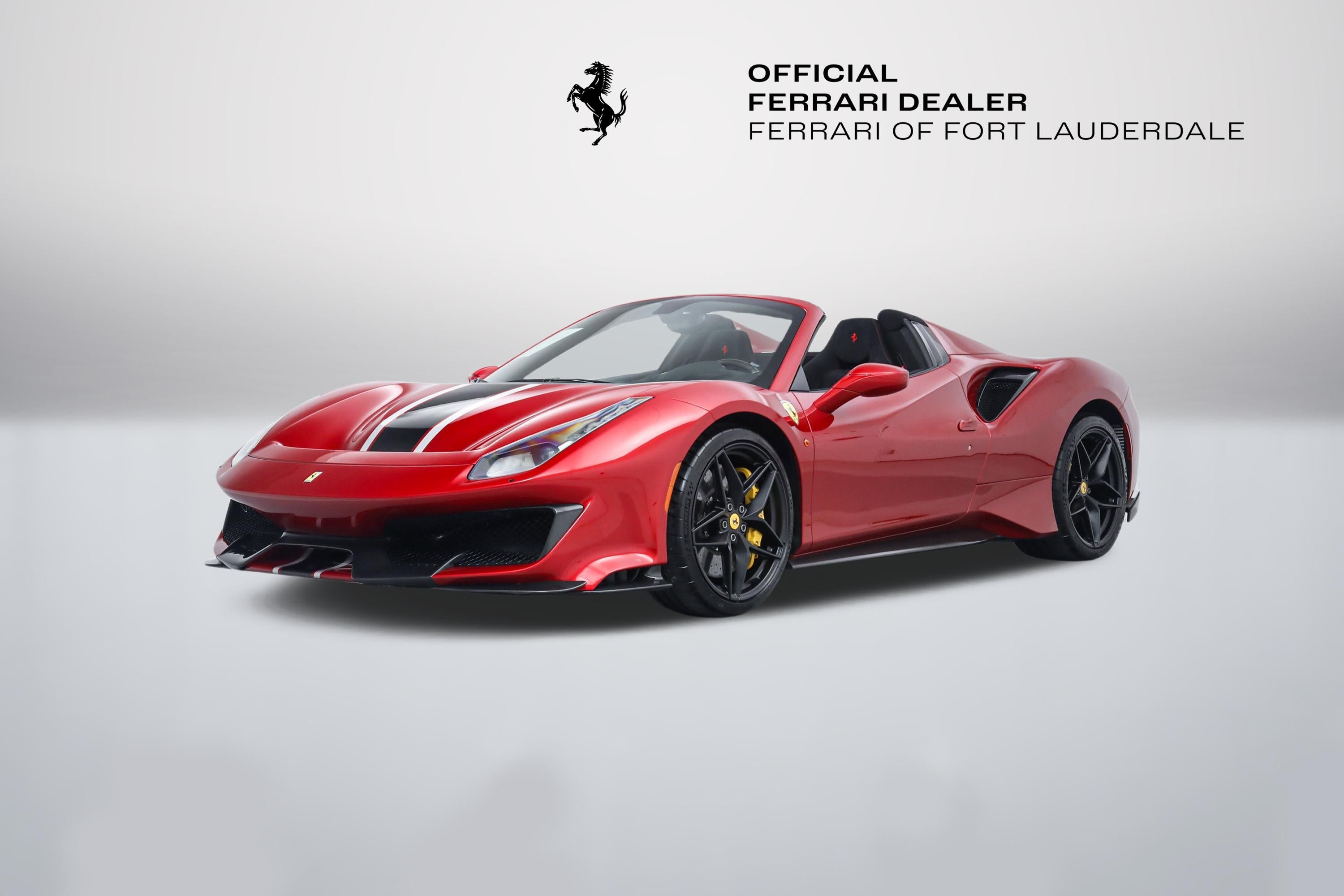 Certified Used 2020 Rosso Fuoco Ferrari  image 1
