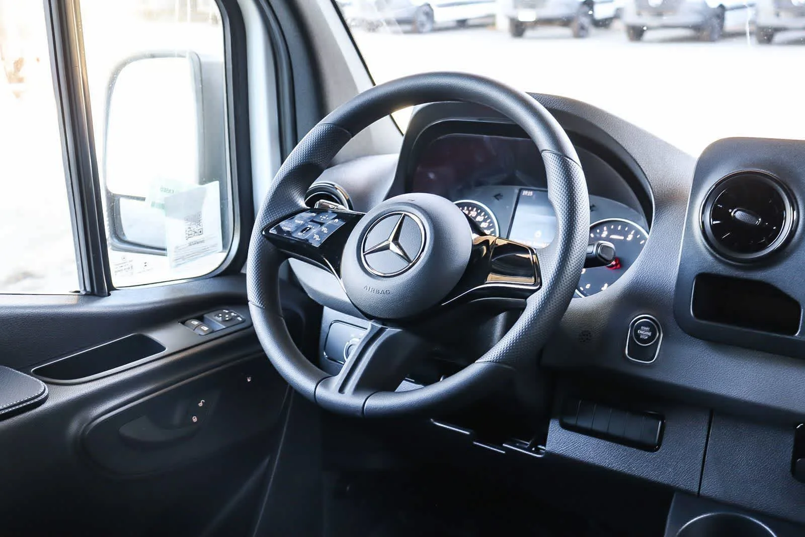 New 2026 Arctic White Mercedes-Benz Cargo 144WB High Roof RWD 2.0L I4 Diesel Turbo SO image 16