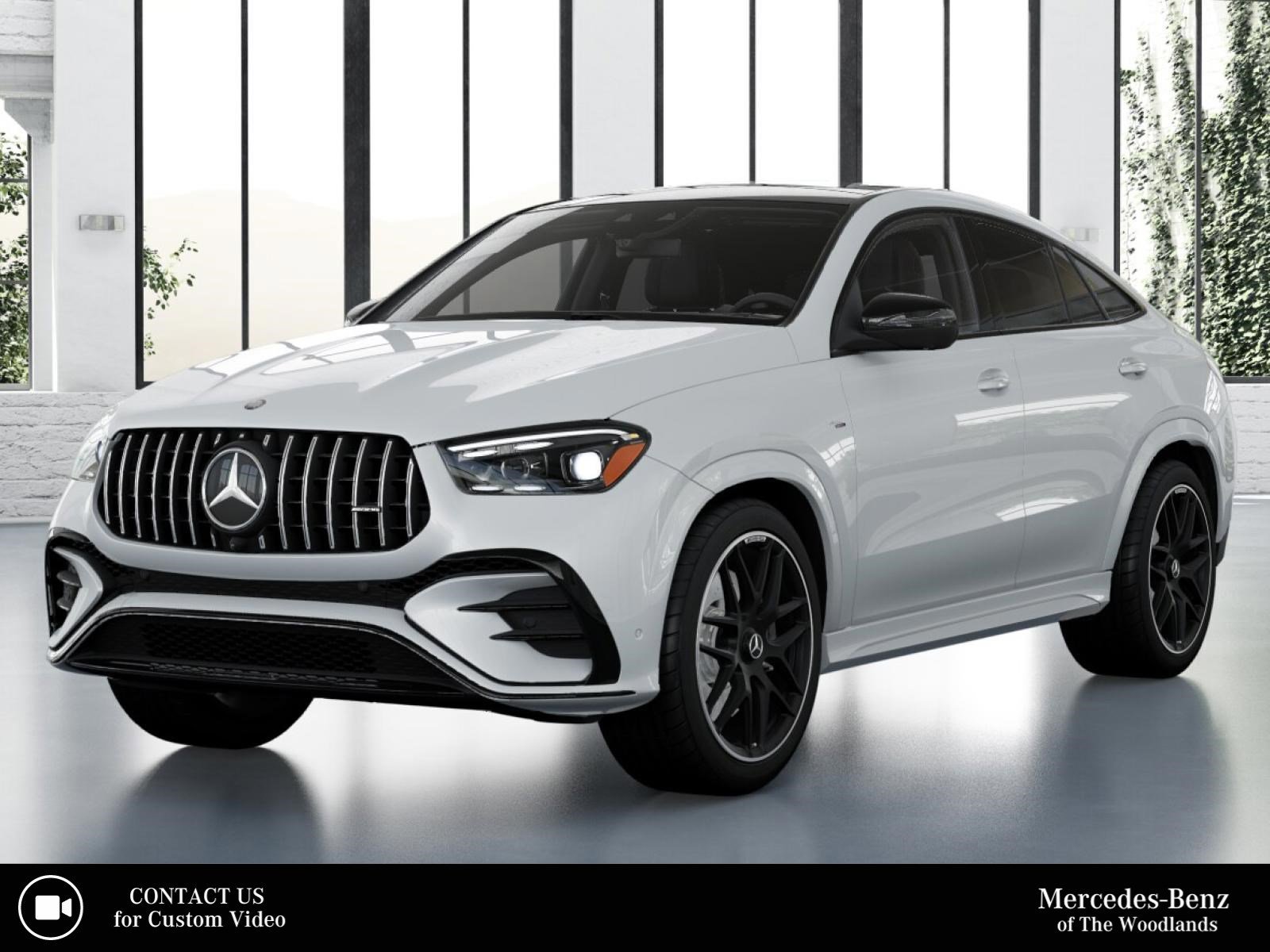 New 2026 MANUFAKTUR Moonlight White Metallic Mercedes-Benz GLE 53 AMG® image 1
