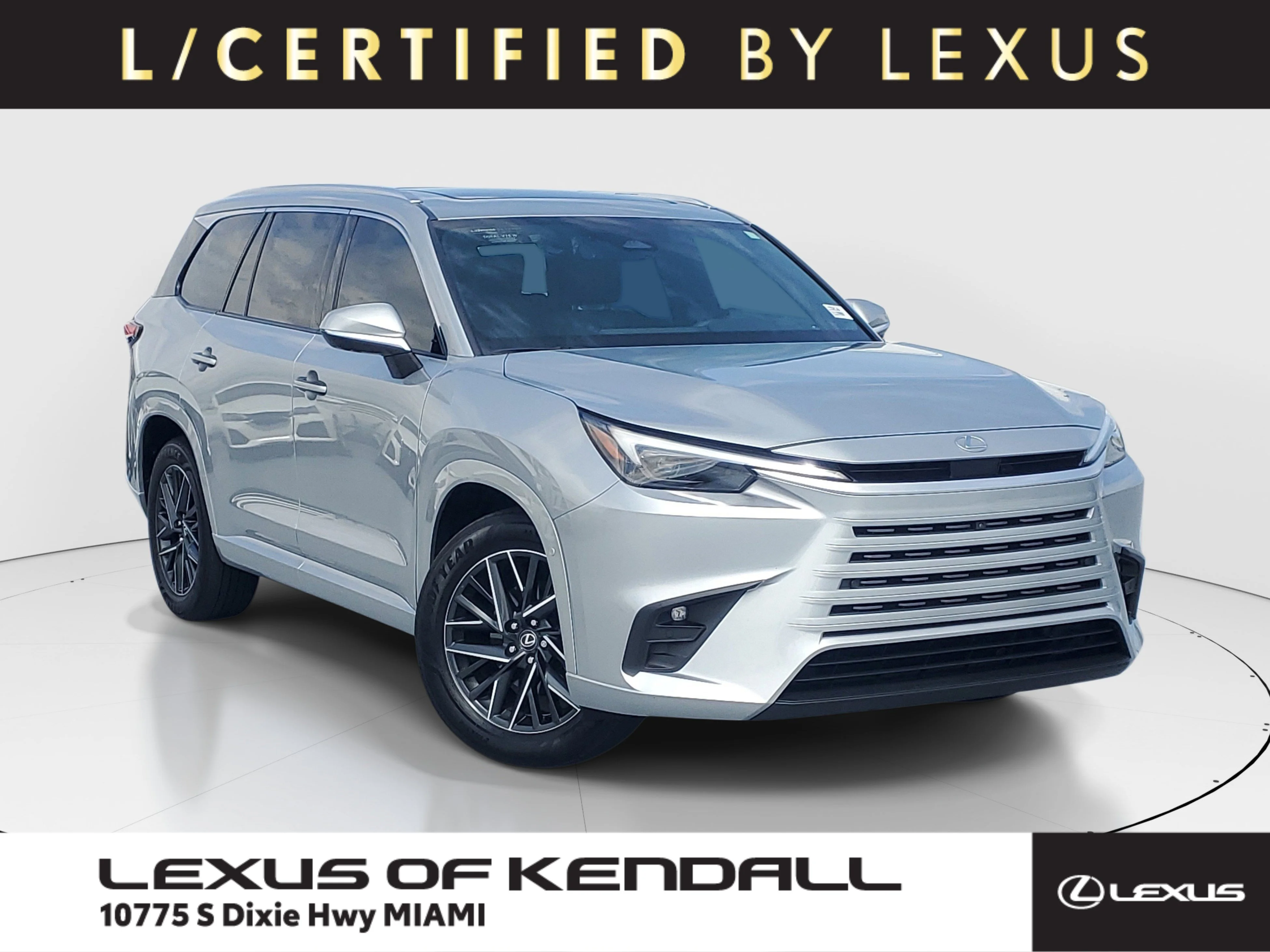Certified Used 2025 Celestial Silver Metallic Lexus TX 350 Premium image 1