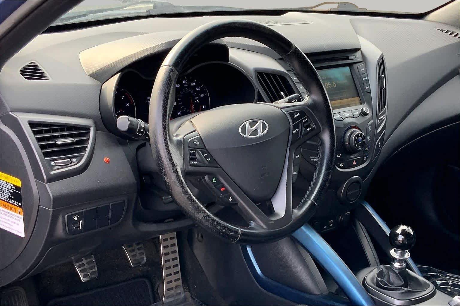 Used 2016 Matte Blue Hyundai Turbo Rally Edition image 16