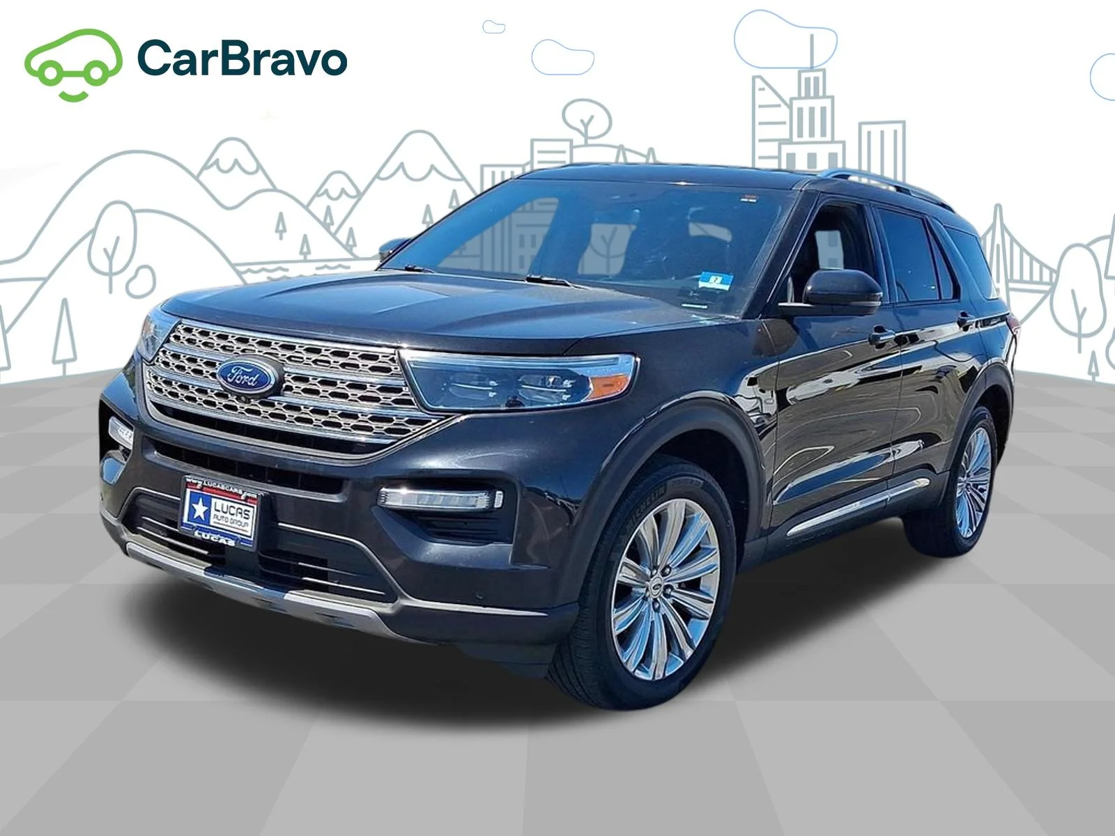 Used 2020 Black Ford Limited image 33