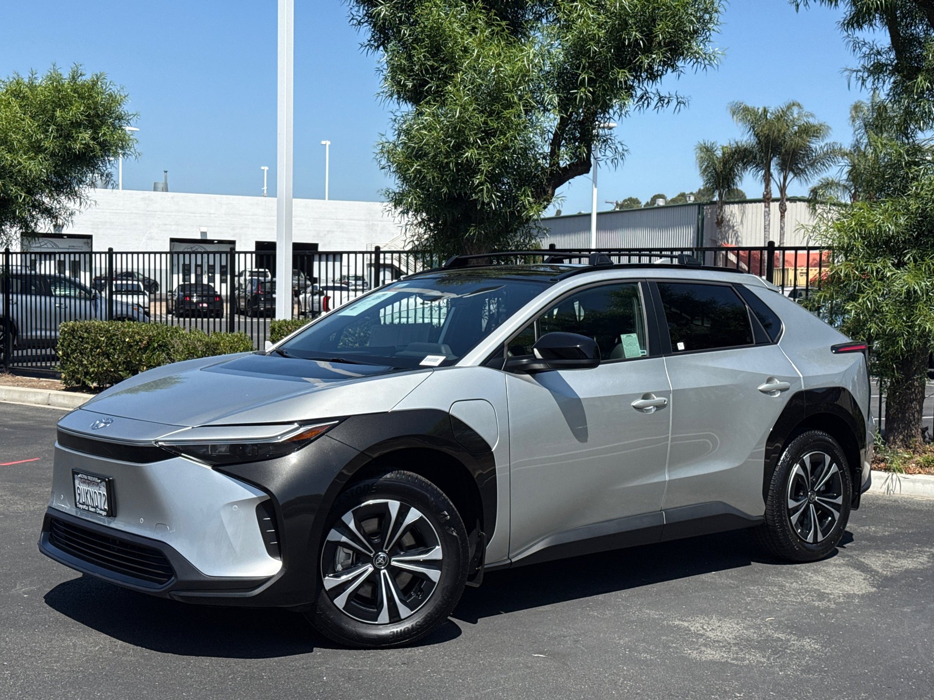 Certified 2025 Toyota bZ4X XLE with VIN JTMAAAAA9SA068681 for sale in San Diego, CA