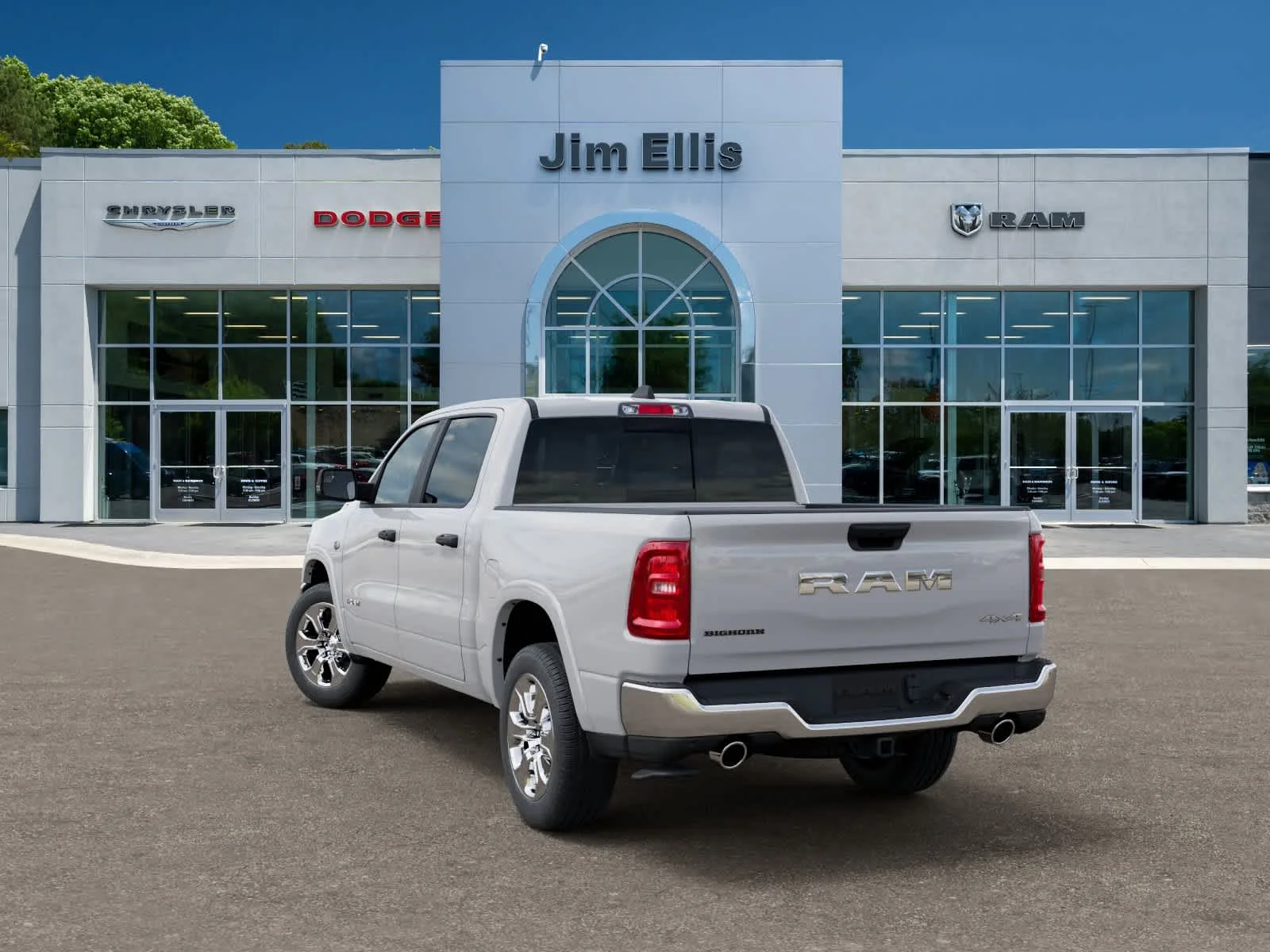 New 2026 Bright White Clearcoat RAM Big Horn image 3