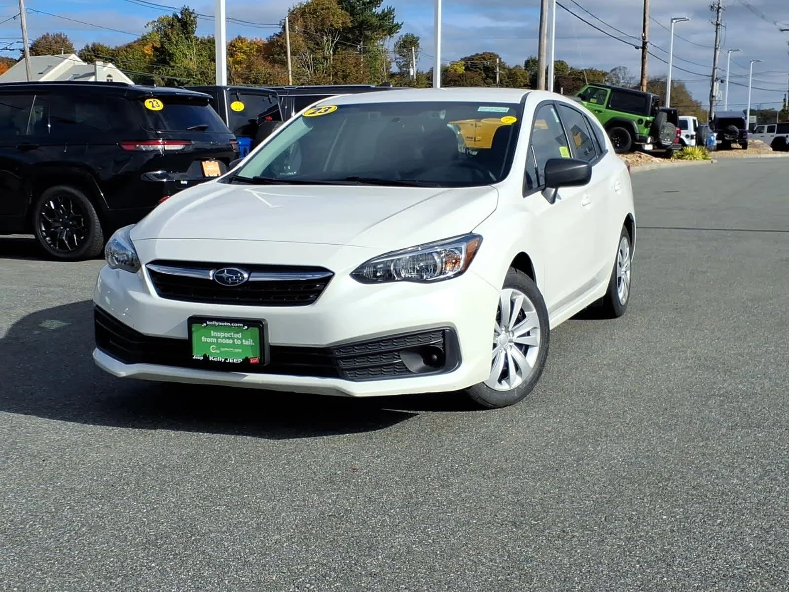 Certified Used 2023 Crystal White Pearl Subaru  image 2
