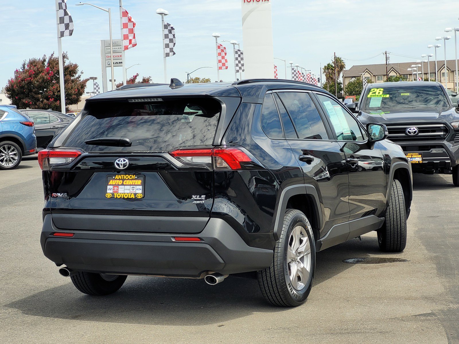 Certified Used 2025 Black Toyota XLE image 4