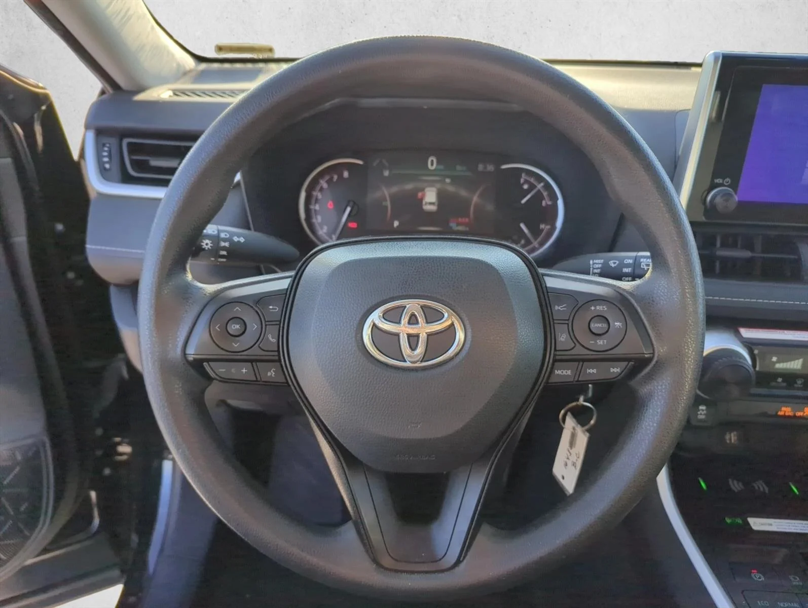 Used 2024 Midnight Black Metallic Toyota LE image 13