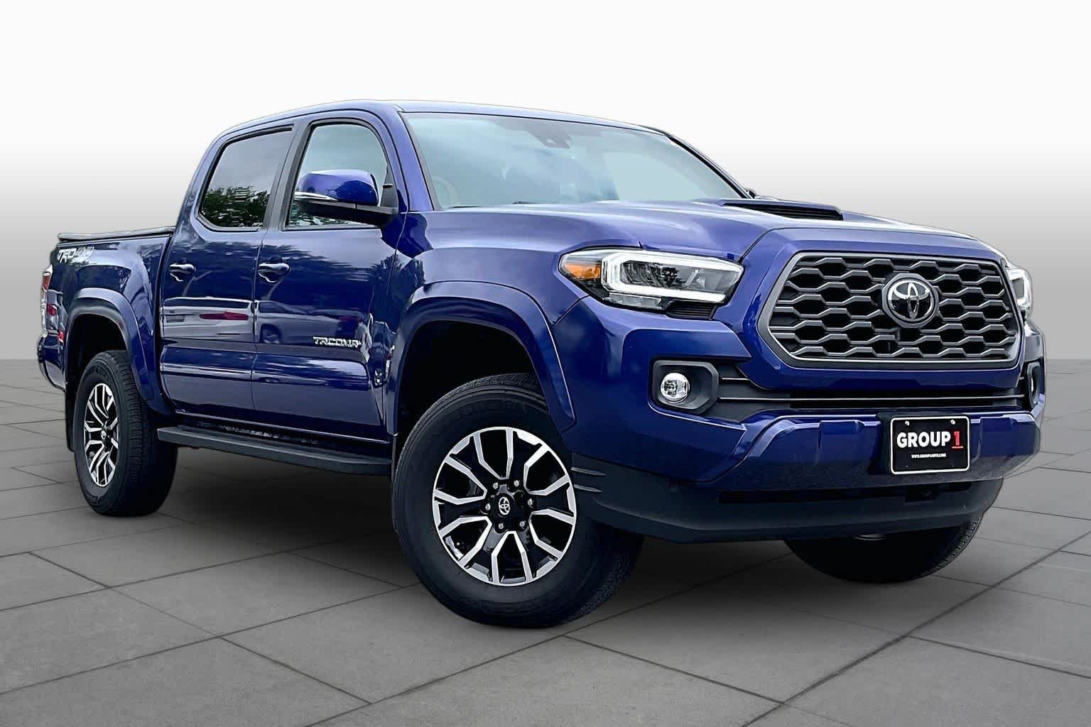 Used 2023 Blue Crush Metallic Toyota TRD Sport image 3