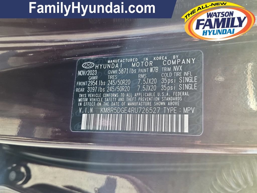 2024 Hyundai Palisade Limited - Photo 36