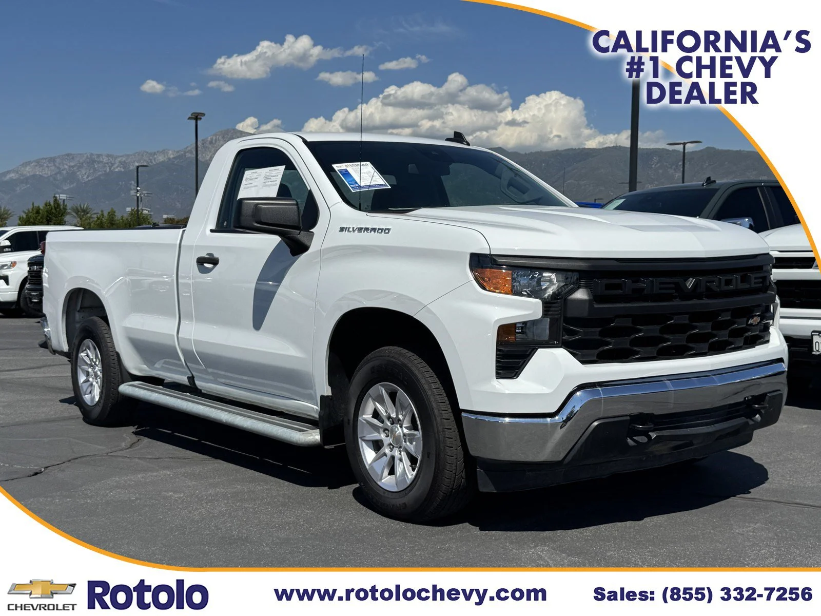 Used 2025 Summit White Chevrolet Work Truck image 1