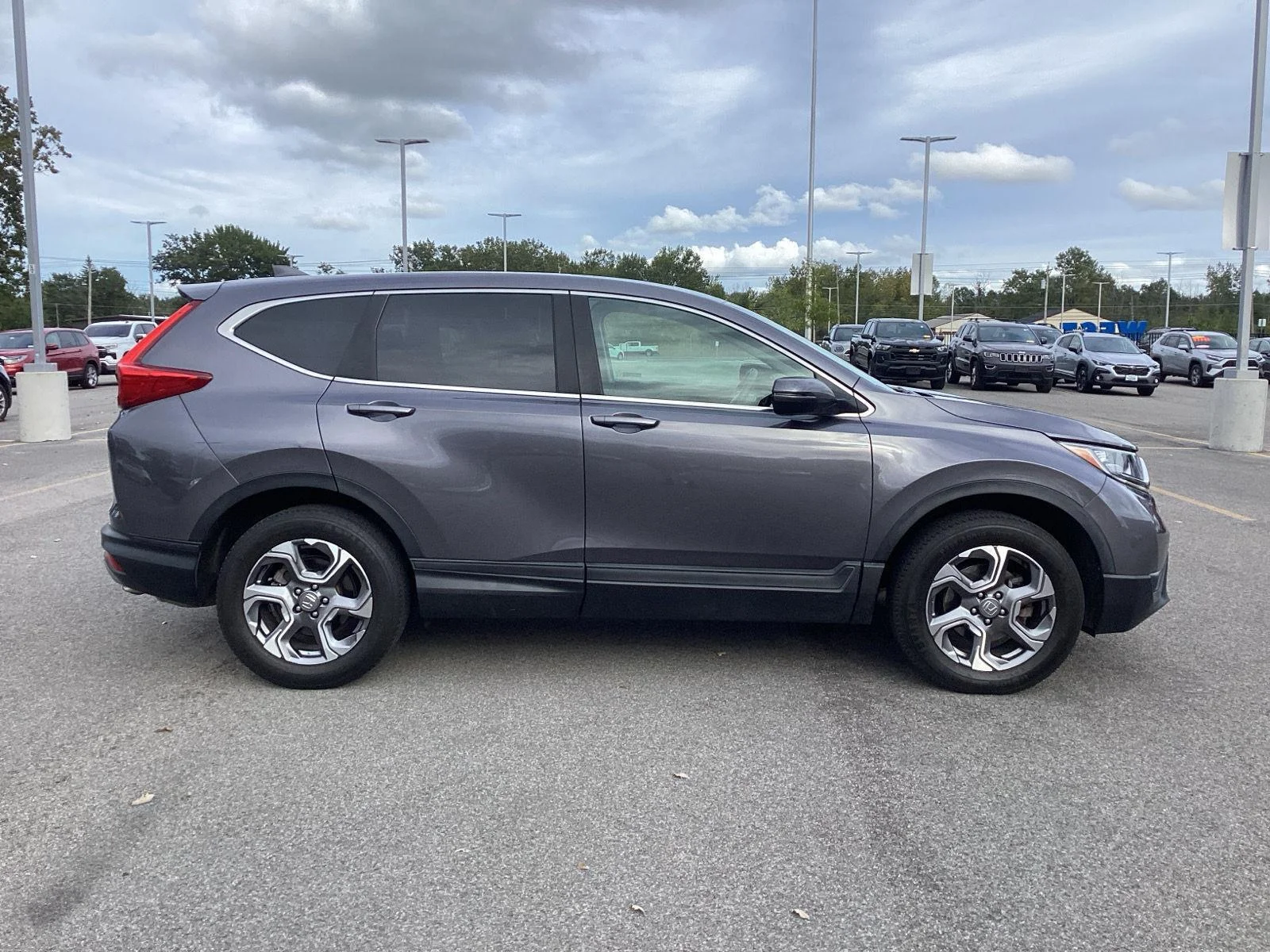 Used 2019 Modern Steel Metallic Honda EX image 9
