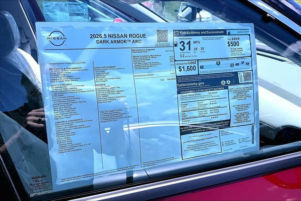 New 2026 Red Nissan Dark Armor image 34