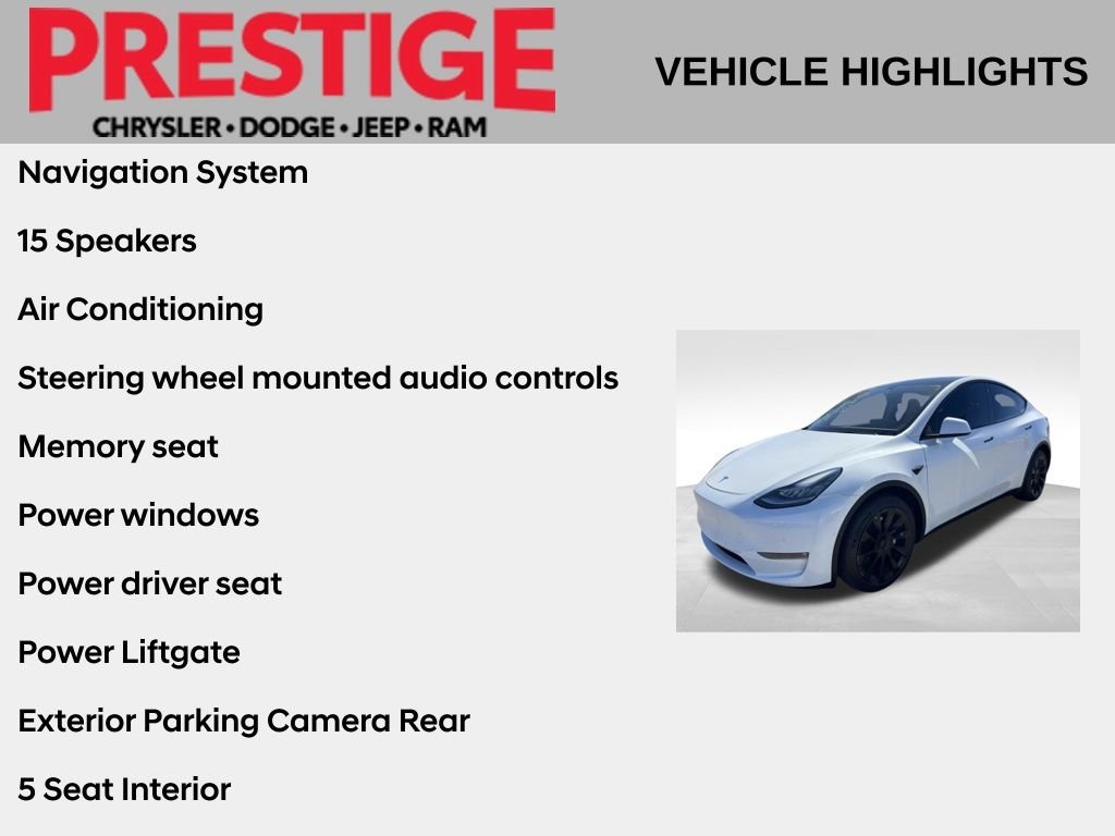 Used 2021 Tesla Model Y Long Range with VIN 5YJYGDEE9MF199616 for sale in Las Vegas, NV