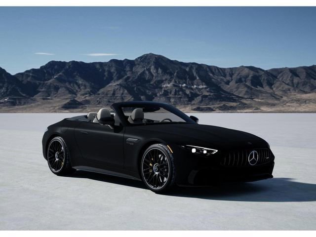 New 2026 MANUFAKTUR Night Black Magno Mercedes-Benz AMG® SL 55 Roadster image 12